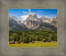 Load image into Gallery viewer, Panorama of Grand Teton Mountain Range, Wyoming