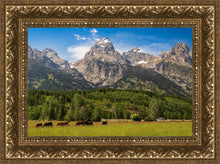 Load image into Gallery viewer, Panorama of Grand Teton Mountain Range, Wyoming