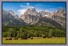 Load image into Gallery viewer, Panorama of Grand Teton Mountain Range, Wyoming