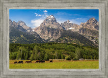 Load image into Gallery viewer, Panorama of Grand Teton Mountain Range, Wyoming