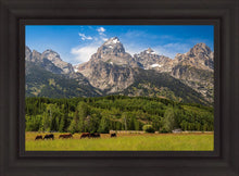 Load image into Gallery viewer, Panorama of Grand Teton Mountain Range, Wyoming
