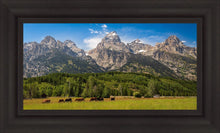 Load image into Gallery viewer, Panorama of Grand Teton Mountain Range, Wyoming