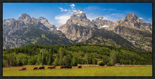 Load image into Gallery viewer, Panorama of Grand Teton Mountain Range, Wyoming
