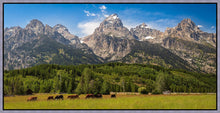 Load image into Gallery viewer, Panorama of Grand Teton Mountain Range, Wyoming