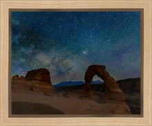 Load image into Gallery viewer, Milky Way Over Delicate Arch, Arches National Park, Utah