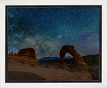 Load image into Gallery viewer, Milky Way Over Delicate Arch, Arches National Park, Utah