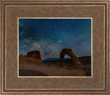 Load image into Gallery viewer, Milky Way Over Delicate Arch, Arches National Park, Utah