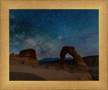 Load image into Gallery viewer, Milky Way Over Delicate Arch, Arches National Park, Utah