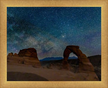 Load image into Gallery viewer, Milky Way Over Delicate Arch, Arches National Park, Utah