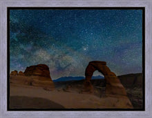 Load image into Gallery viewer, Milky Way Over Delicate Arch, Arches National Park, Utah