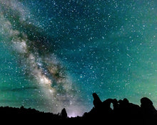 Load image into Gallery viewer, Milky Way Over the Turret, Arches National Park, Utah