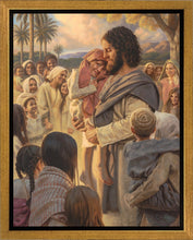 Load image into Gallery viewer, He Took Them Up In His Arms Gallery Wrap