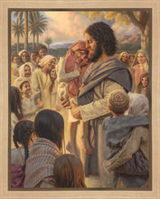 Load image into Gallery viewer, He Took Them Up In His Arms Gallery Wrap