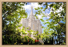 Load image into Gallery viewer, Salt Lake Glimpse of Eternity Gallery Wrap