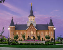 Load image into Gallery viewer, Provo City Center Temple His Love Endureth All Things Gallery Wrap
