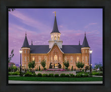 Load image into Gallery viewer, Provo City Center Temple His Love Endureth All Things Gallery Wrap
