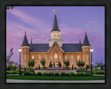 Load image into Gallery viewer, Provo City Center Temple His Love Endureth All Things Gallery Wrap
