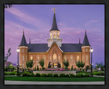 Load image into Gallery viewer, Provo City Center Temple His Love Endureth All Things Gallery Wrap