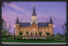 Load image into Gallery viewer, Provo City Center Temple His Love Endureth All Things Gallery Wrap