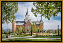 Load image into Gallery viewer, Provo City Center Temple Sacred Gardens Gallery Wrap