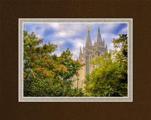 Load image into Gallery viewer, Salt Lake City Temple Autumn Leaves