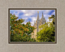 Load image into Gallery viewer, Salt Lake City Temple Autumn Leaves