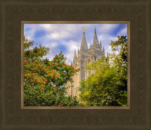Load image into Gallery viewer, Salt Lake City Temple Autumn Leaves
