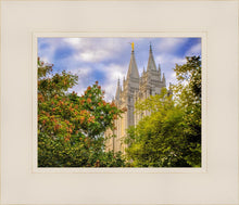 Load image into Gallery viewer, Salt Lake City Temple Autumn Leaves