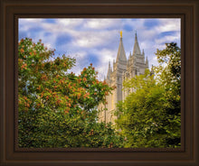 Load image into Gallery viewer, Salt Lake City Temple Autumn Leaves