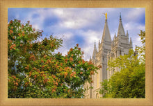 Load image into Gallery viewer, Salt Lake City Temple Autumn Leaves