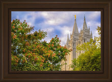Load image into Gallery viewer, Salt Lake City Temple Autumn Leaves