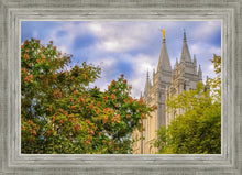 Load image into Gallery viewer, Salt Lake City Temple Autumn Leaves