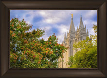 Load image into Gallery viewer, Salt Lake City Temple Autumn Leaves