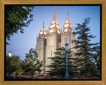 Load image into Gallery viewer, Salt Lake City Temple Early Morning Blessings Gallery Wrap