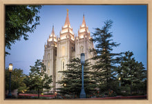 Load image into Gallery viewer, Salt Lake City Temple Early Morning Blessings Gallery Wrap