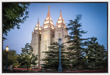 Load image into Gallery viewer, Salt Lake City Temple Early Morning Blessings Gallery Wrap
