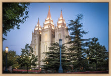 Load image into Gallery viewer, Salt Lake City Temple Early Morning Blessings Gallery Wrap