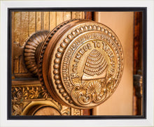 Load image into Gallery viewer, Salt Lake City Temple Holiness In Gold Gallery Wrap