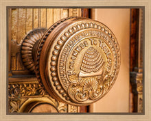 Load image into Gallery viewer, Salt Lake City Temple Holiness In Gold Gallery Wrap