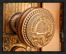 Load image into Gallery viewer, Salt Lake City Temple Holiness In Gold Gallery Wrap