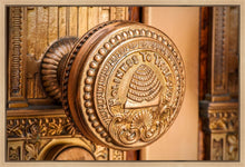 Load image into Gallery viewer, Salt Lake City Temple Holiness In Gold Gallery Wrap