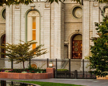 Load image into Gallery viewer, Salt Lake City Temple Inner Glow Gallery Wrap