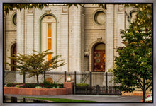 Load image into Gallery viewer, Salt Lake City Temple Inner Glow Gallery Wrap