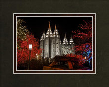 Load image into Gallery viewer, Salt Lake City Temple Lights Aglow
