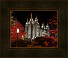 Load image into Gallery viewer, Salt Lake City Temple Lights Aglow