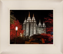 Load image into Gallery viewer, Salt Lake City Temple Lights Aglow