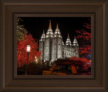 Load image into Gallery viewer, Salt Lake City Temple Lights Aglow