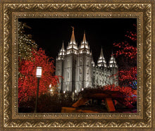 Load image into Gallery viewer, Salt Lake City Temple Lights Aglow