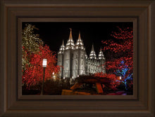 Load image into Gallery viewer, Salt Lake City Temple Lights Aglow