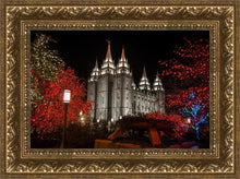 Load image into Gallery viewer, Salt Lake City Temple Lights Aglow